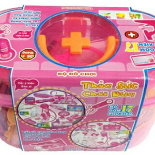 Bộ đồ chơi tập làm bác sỉ cho bé