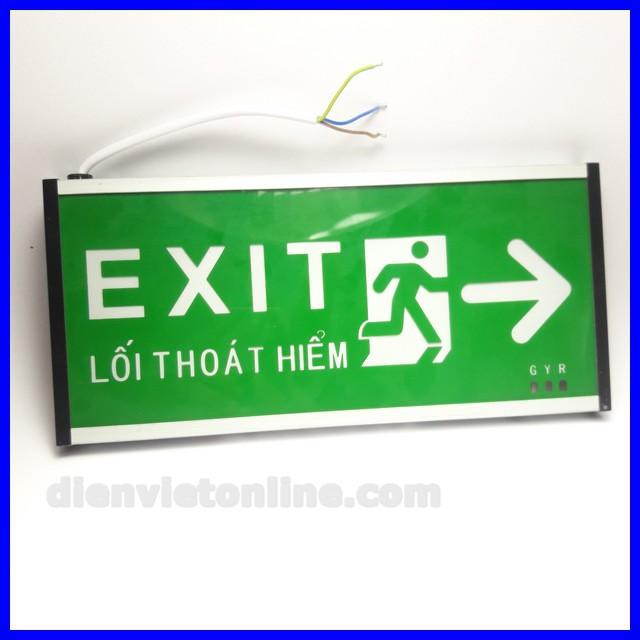 Đèn EXIT 1 mặt cao cấp - Điện Việt