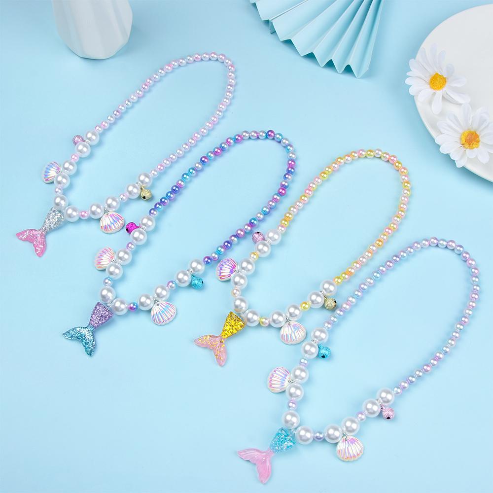 Sumu Set Vòng cổ Vòng Tay Bông Tai Mặt Vỏ Sò Thời Trang Dự Tiệc