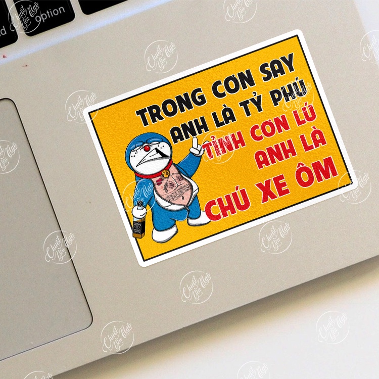 Nguyên bộ 24 tem cảnh báo vui mượn xe nhớ đỗ xăng không chạm xe tôi xe ai náy chạy xe má mua đua má la xe kiểng cấm sờ