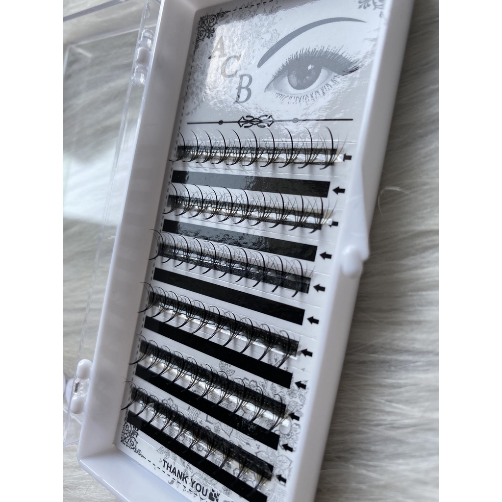 Mi fan trụ katun 5d mix mm -0.07 - dụng cụ nối mi-BELASHSUPPLY