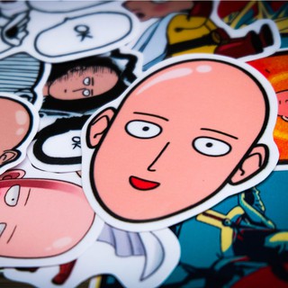 Combo 25 - 100 hình dán One Punch Man