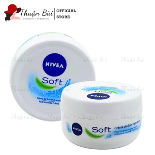 Kem dưỡng ẩm nivea soft crème kem dưỡng làm mềm da dưỡng da chuyên sâu xuất xứ đức hũ 200ml
