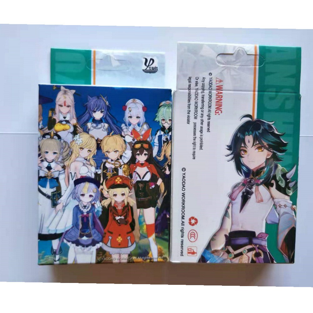 Bộ Bài Tây Tú Lơ Khơ 54 Lá In Hình One Piece, Naruto, Dragon Ball