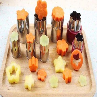 Bộ Dụng Cụ Cắt Tỉa Rau Củ Quả Inox( 8 MÓN)