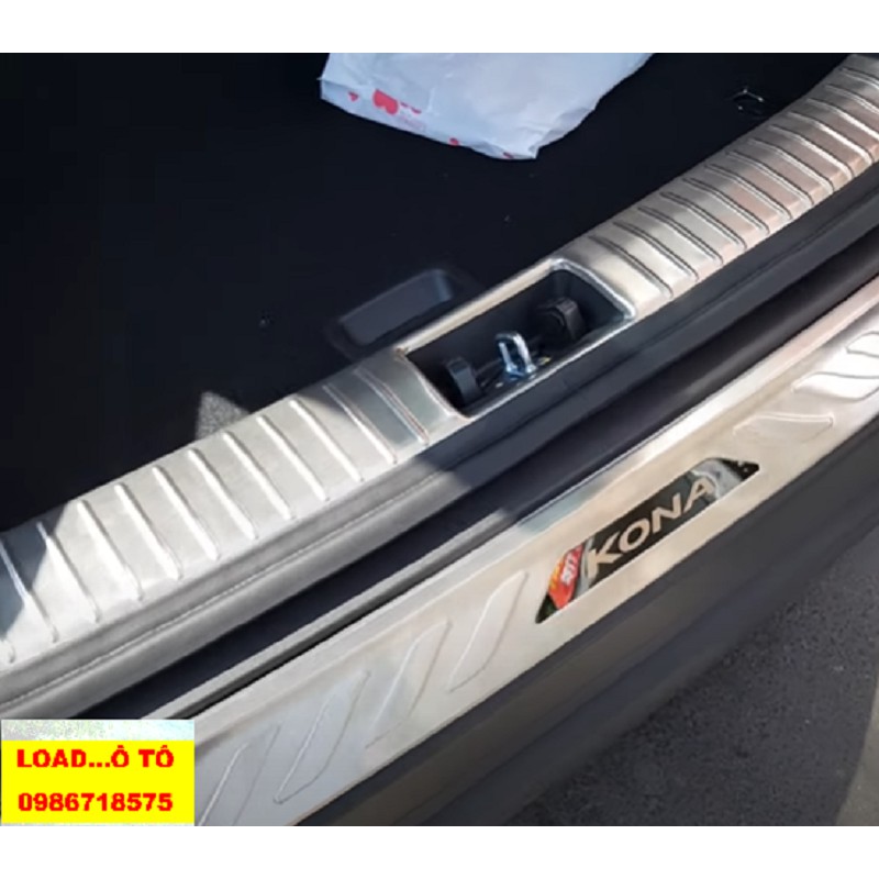 Chống trầy cốp trong, ngoài Xe Hyundai Kona 2023-2018 Inox cao Cấp