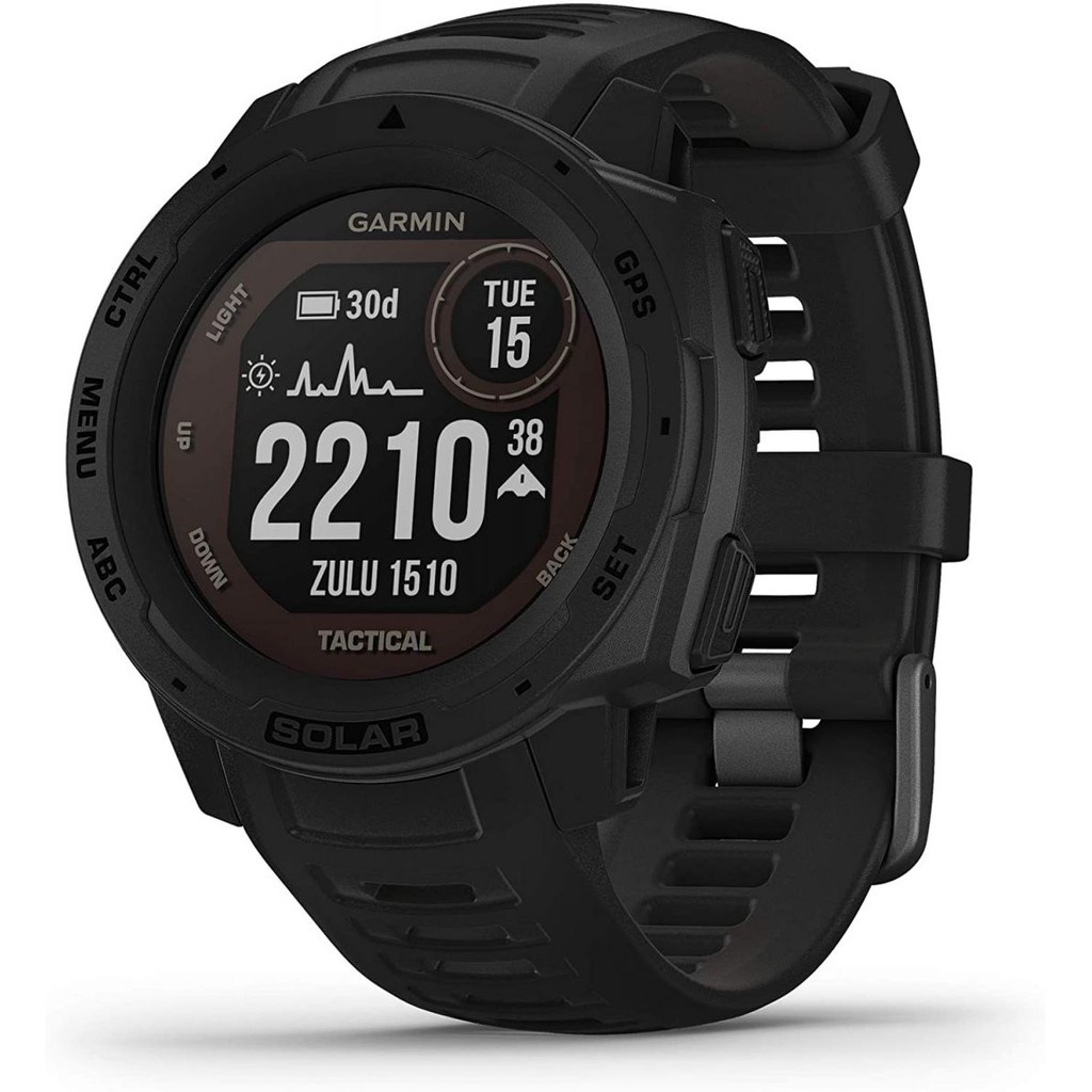 Đồng hồ thông minh thể thao Garmin Instinct Solar Tactical - Bảo hành chính hãng 12 tháng