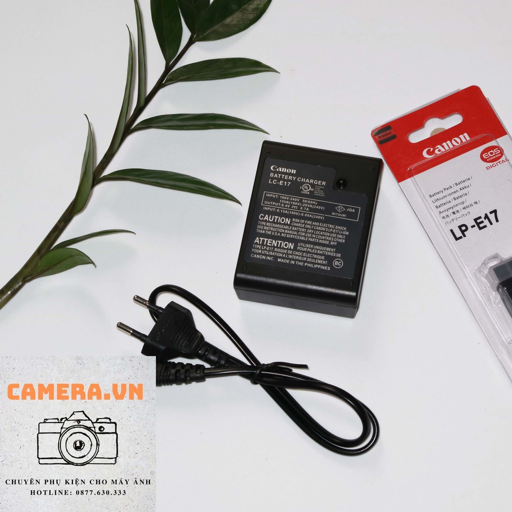 SẠC PIN CANON LC-E17 Cho Máy Ảnh Canon 750D 800D M3 77D EOS RP 850D