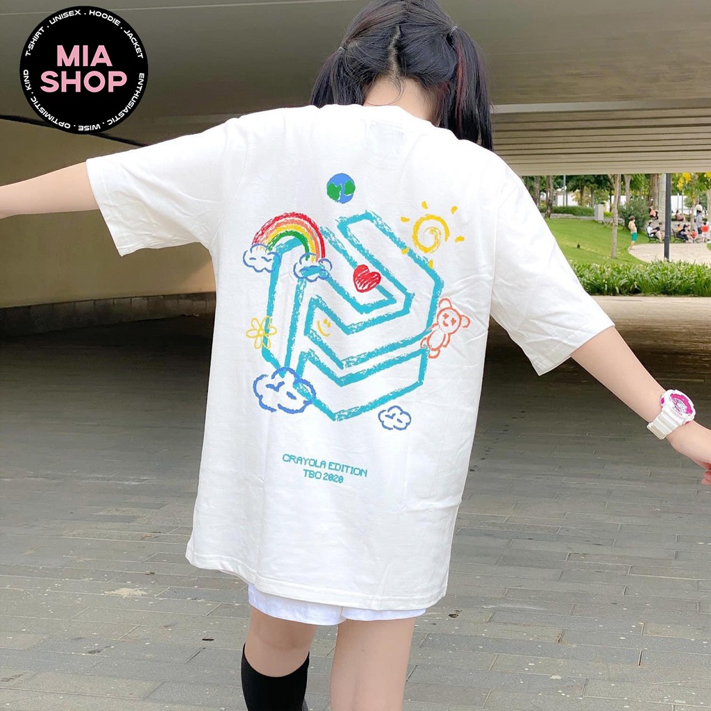Áo thun tay lỡ MIA, Áo phông nữ form rộng dáng Unisex/Ulzzang mặc lẻ cặp nhóm hình TBO