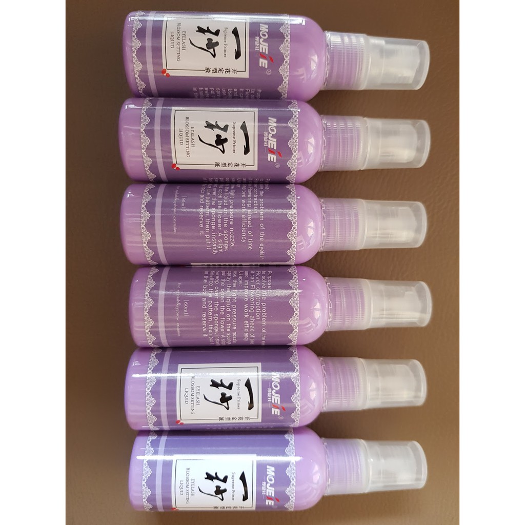 Nước tạo fan mi tím TĂNG kèm mút giúp tạo fan nhanh hơn, đẹp hơn. nối mi - tạo fan - dụng cụ nối mi