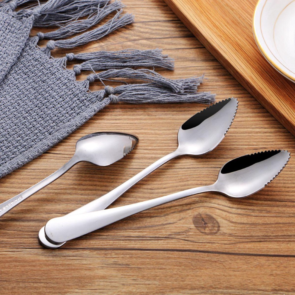 Muỗng Múc Trái Cây Đa Năng Bằng Thép Không Gỉ Tiện Lợi