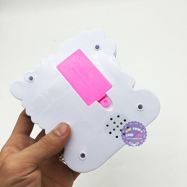 Đồ chơi điện thoại bàn mèo Kitty dùng pin có đèn nhạc 988-2A