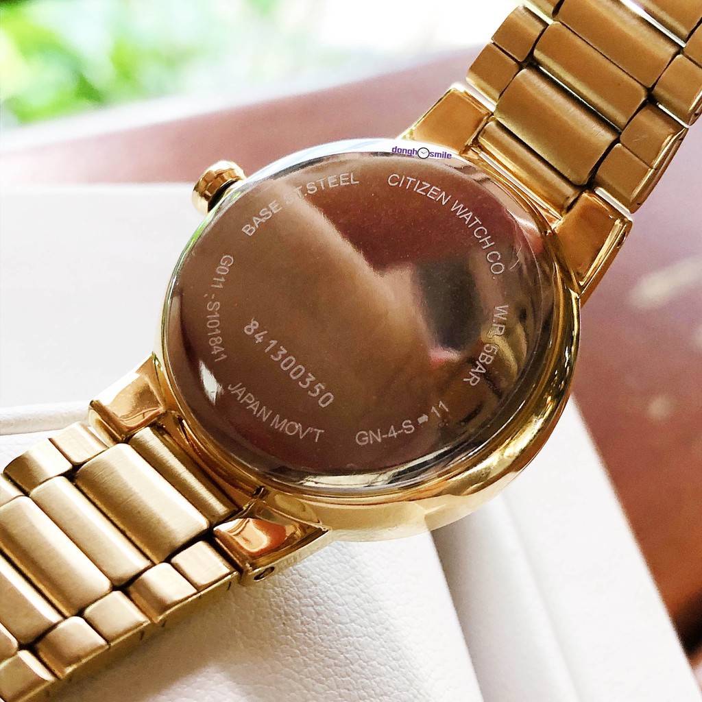 Đồng hồ nữ Citizen mạ vàng EU6012-58E