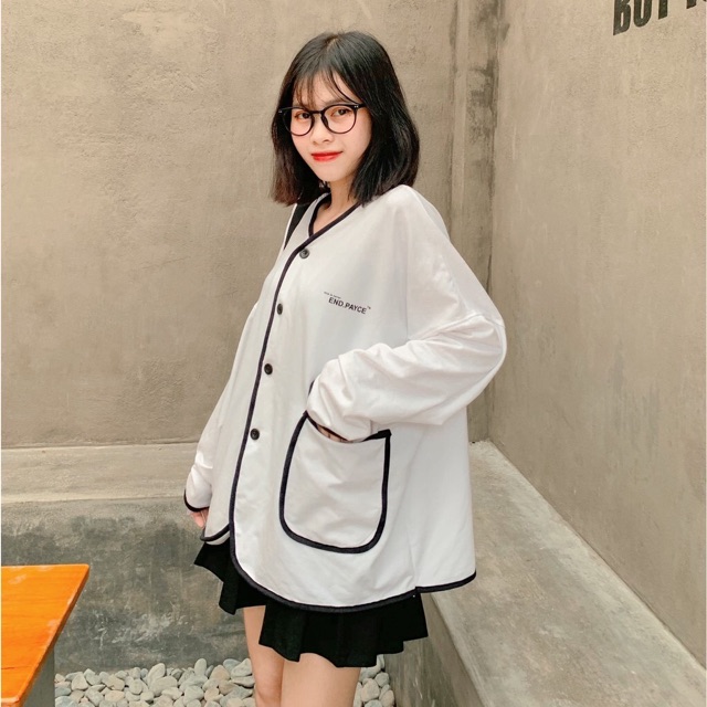 FREESHIP 50K - Áo Khoác Nỉ Jacket END Ulzzang Unisex Cadigan