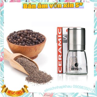2387155 lọ xay hạt tiêu bằng thủy tinh elmich el7155