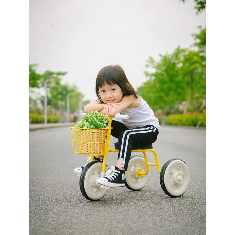 Xe đạp cho bé từ 1 đến 6 tuổi , Xe đạp ba bánh cho bé 2 tuổi, 3 tuổi Muji cao cấp, Xe đẩy cho bé
