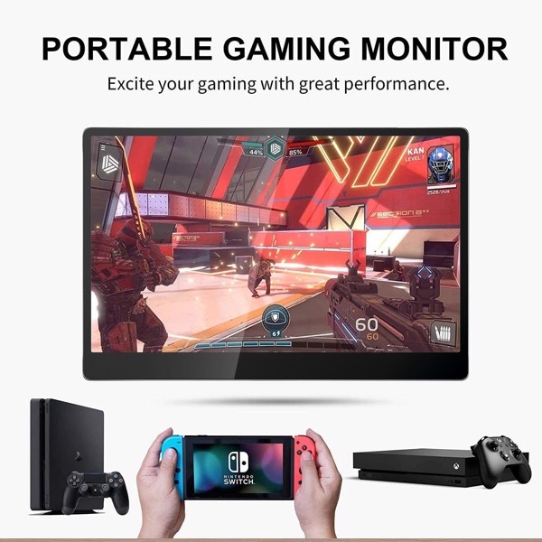 Màn hình di động Full HD, 16 inch Aturos S40T tích hợp loa, cảm ứng
