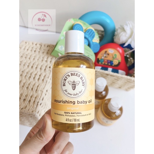 Dầu massage Burtbee oil 120ml