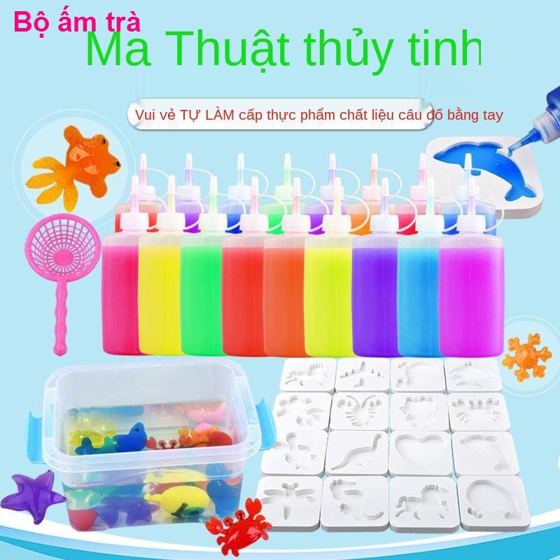 đồ sơ sinhNước ma thuật đồ chơi trẻ em khuôn đại dương hướng dẫn sử dụng tự làm nguyên liệu sản xuất bộ rung cùng đo