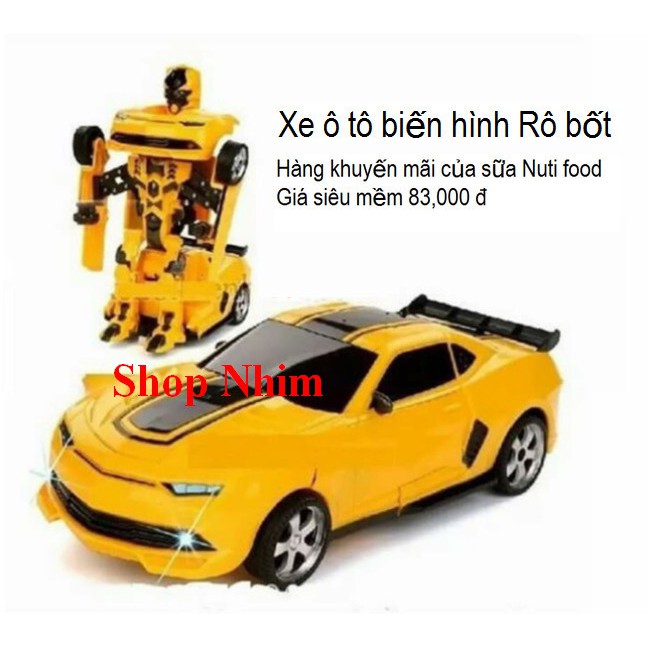 Đồ chơi ô tô biến hình thành rô bốt, Cực chất mà rẻ