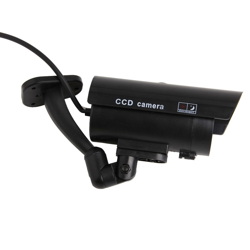 Camera Giám Sát Giả 1 Đèn LED Cảnh Báo An Ninh Trong Nhà / Ngoài Trời
