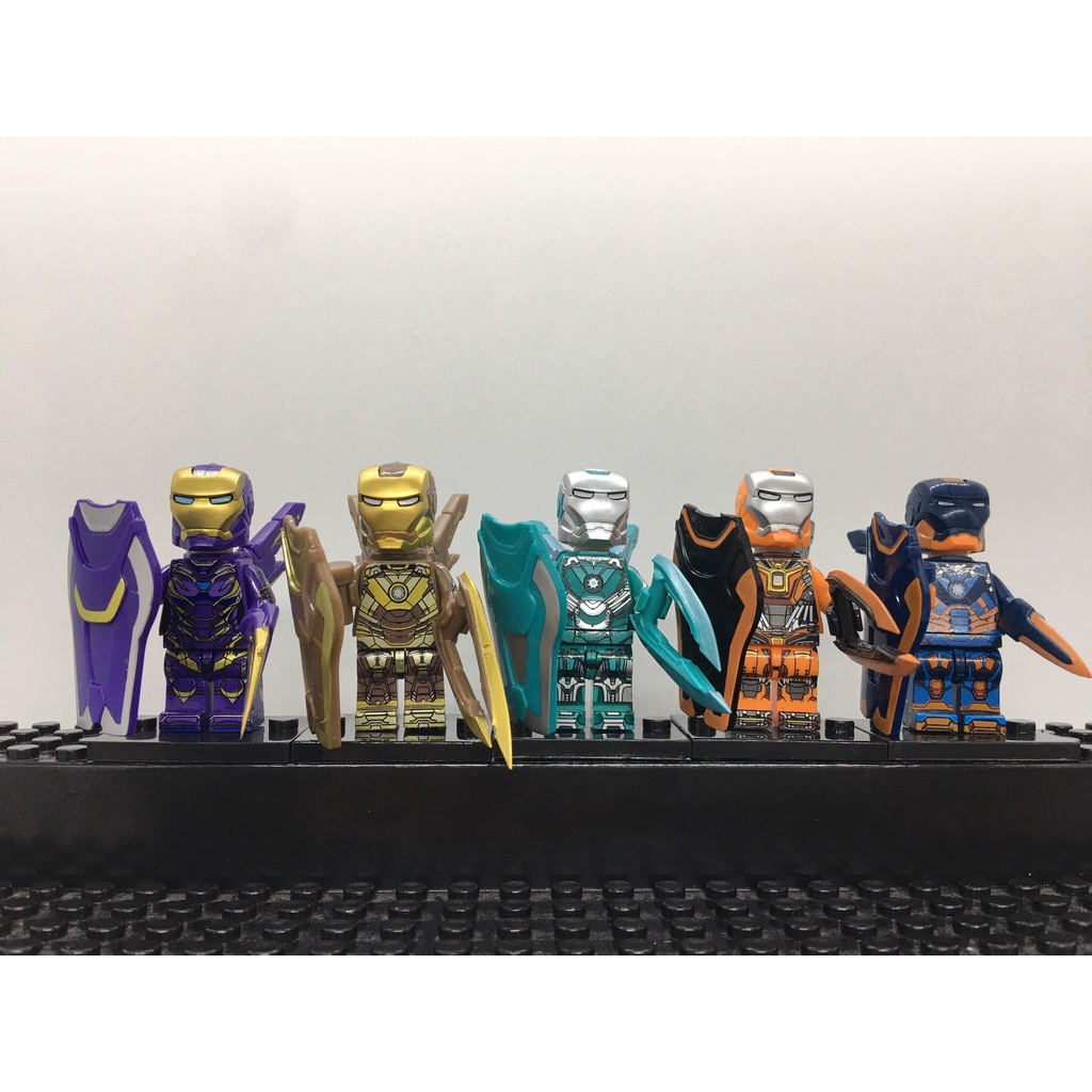 Lego Siêu Anh Hùng Marvels Đồ Chơi Lắp Ráp Non LEGO&amp; Minifigure Iron Man Falcon Ant Man Wasp Doctor Strange Thanos