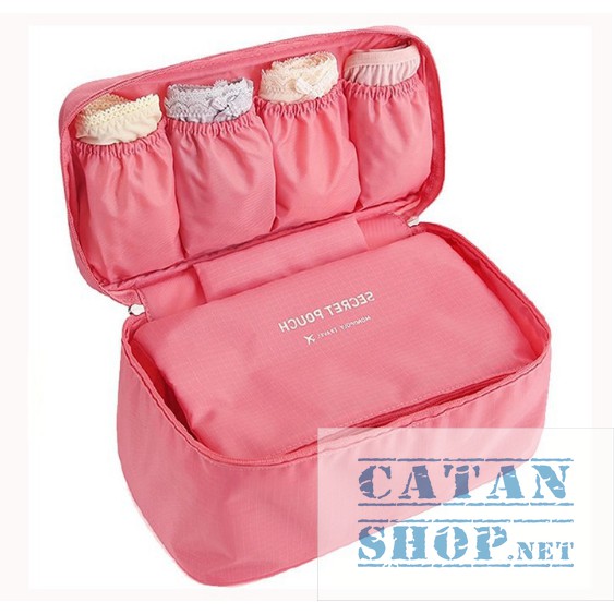 Túi Đựng Đồ Lót Du Lịch Hàn Quốc, xếp áo ngực quần lót underware túi ChốngThấm trong vali Bag in Bag DL02-TDL