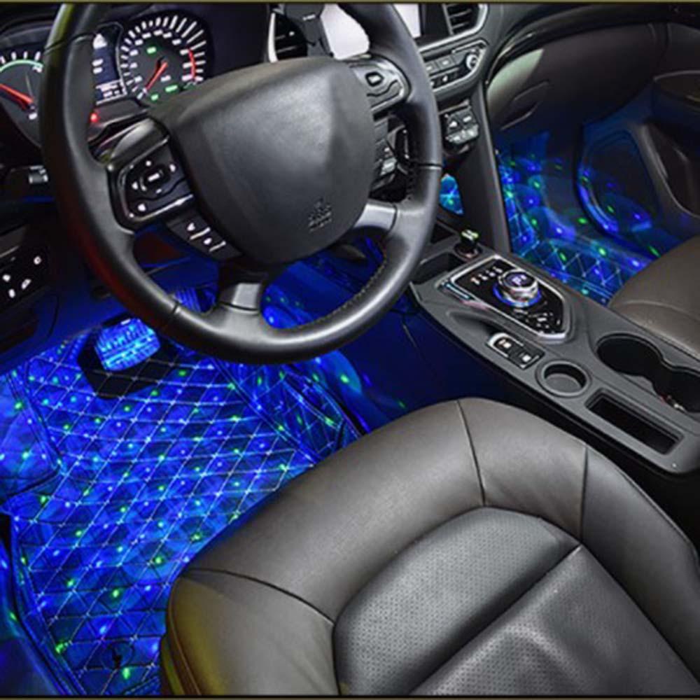 Đèn LED RGB Nhiều Chế Độ Điều Khiển Âm Thanh Chống Ăn Mòn Chất Lượng Cao Cho Xe Hơi