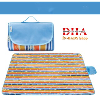 Thảm du lịch gấp gọn chống thấm cao cấp,tấm trải picnic cắm trại kết hợp tập yoga