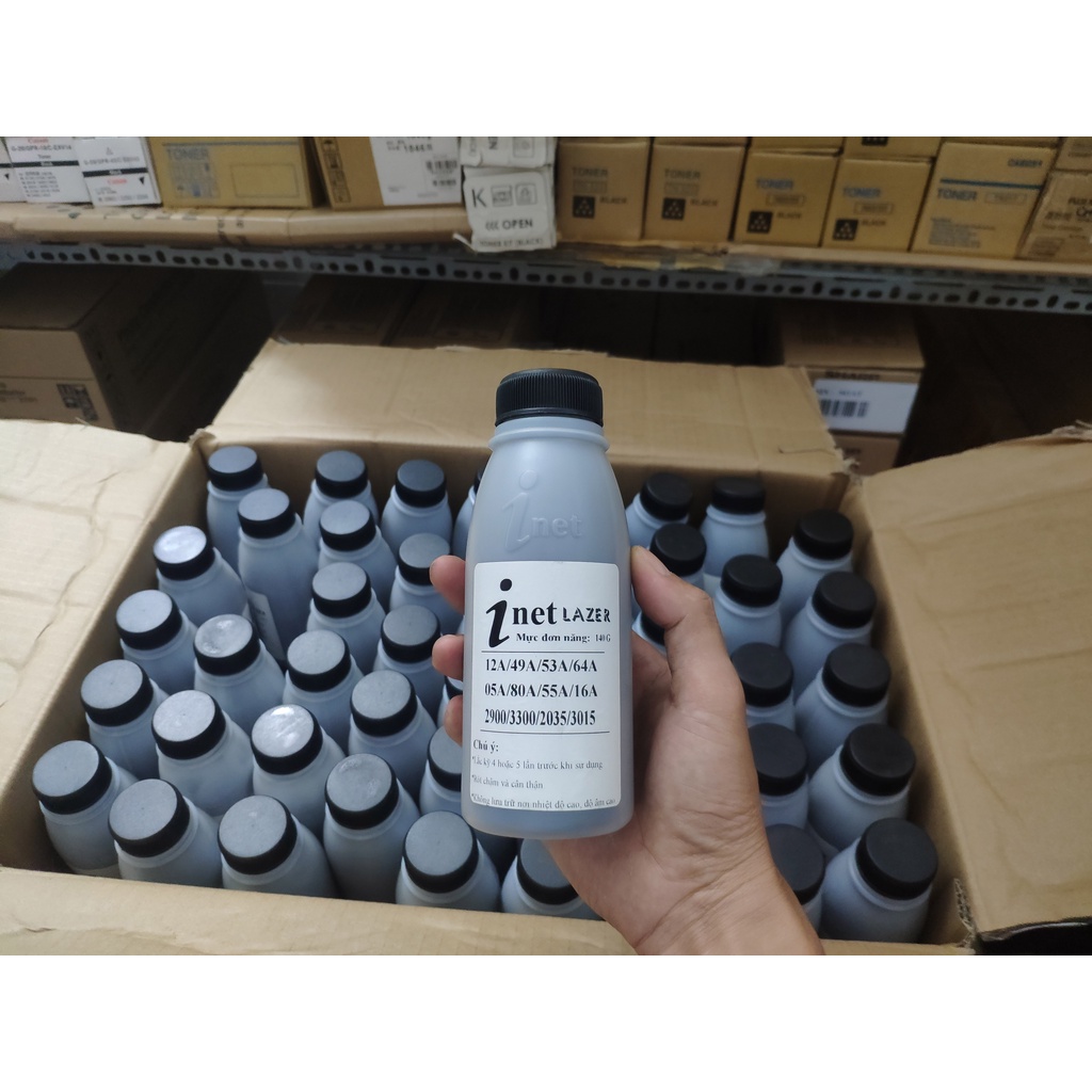 Bình Mực INET LAZER cho 12A/ 49A/ 64A/ 53A/ 05A/ 80A/ 55A/ 16A/ - 2900/3300/2035/3015