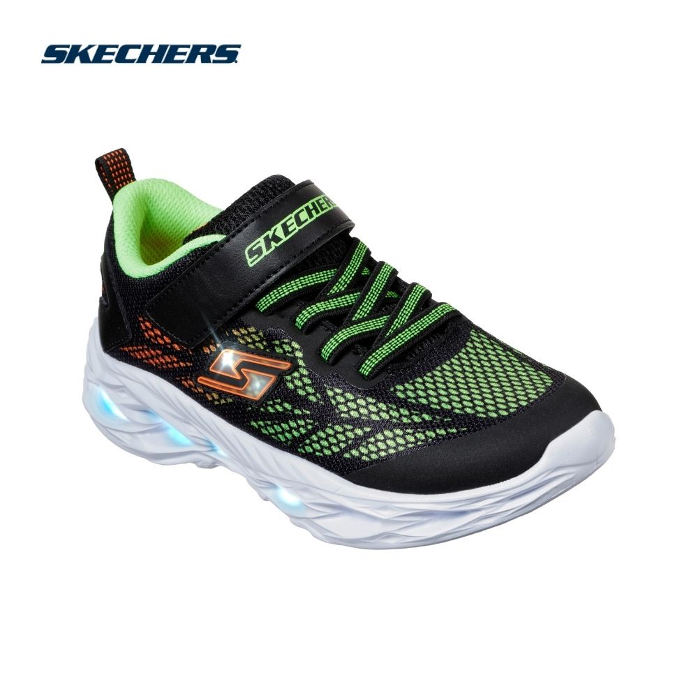 Giày sneaker bé trai Skechers Vortex-Flash - 400030L-BKLM