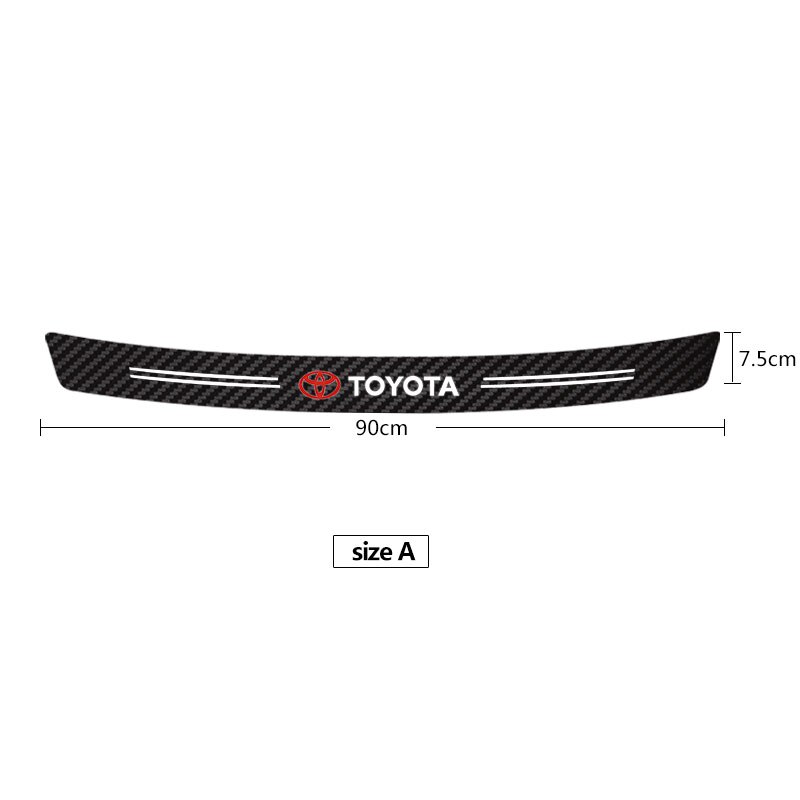 Miếng dán trang trí xe hơi Toyota Vios Corolla Cross Rush Fortuner Wido Camry Innova Sienna