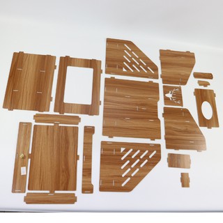 Khay Gỗ Để Bàn Dụng Cụ Lưu Trữ Giấy Tờ KS-08