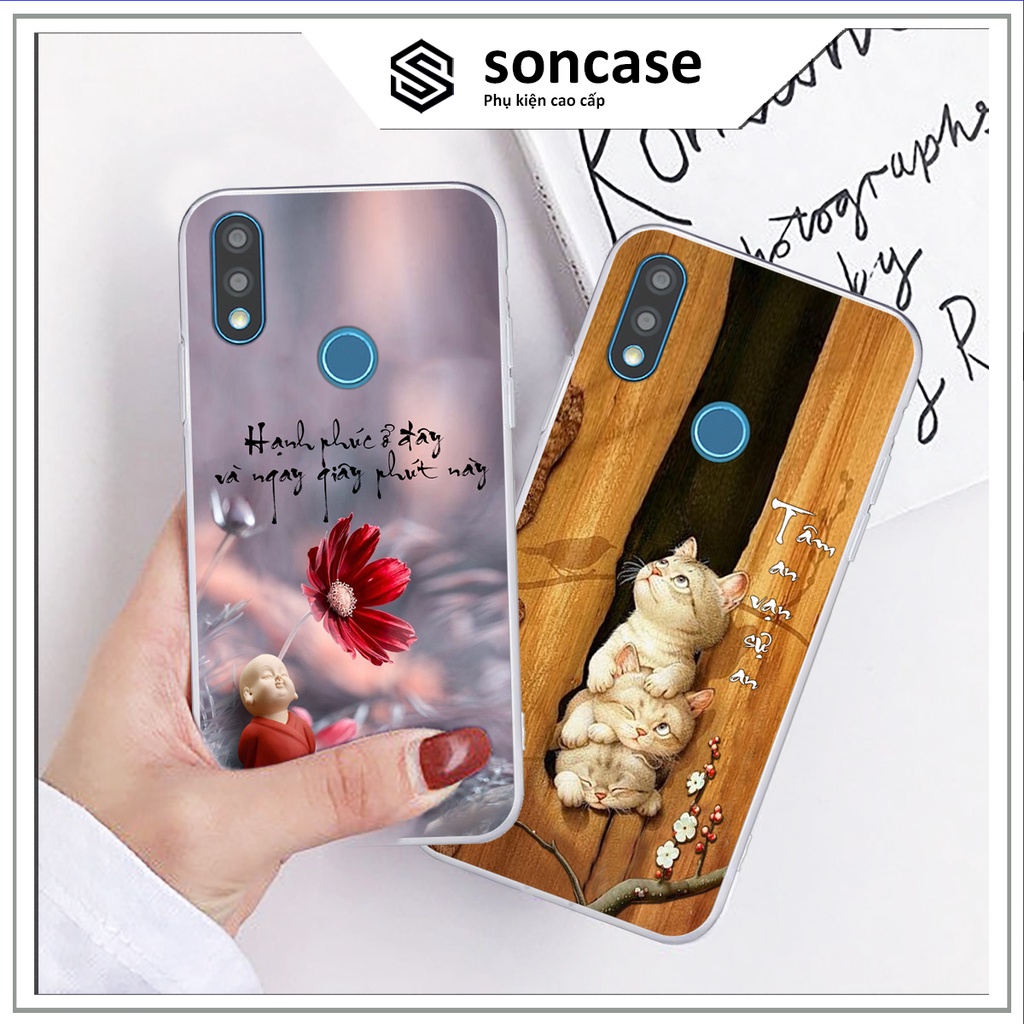 Ốp Vsmart Joy 2 Plus / Joy2+ in hình ốp tâm an vạn sự an ốp lưng cao cấp chất lượng