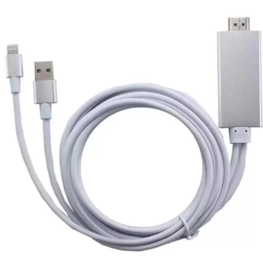 Dây kết nối Cao cấp giữa Tivi (cổng HDMI) với Iphone, Ipad (cổng Lightning) - Nối mạng cho Tivi nhà bạn