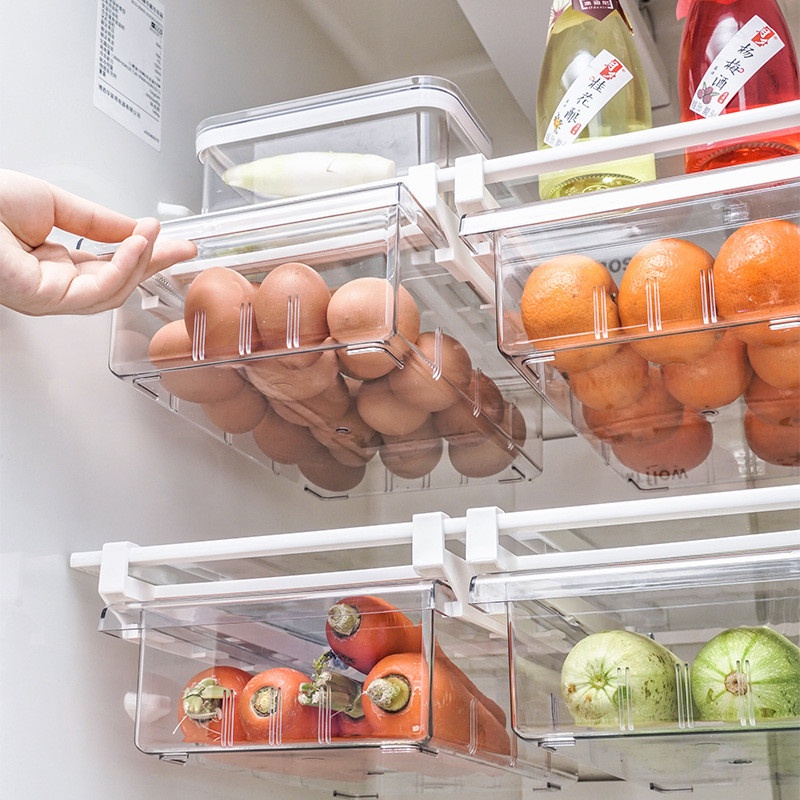Hộp đựng bảo quản thực phẩm tủ lạnh đa năng, hộp bảo quản trứng rau quả đông lạnh Satori VN