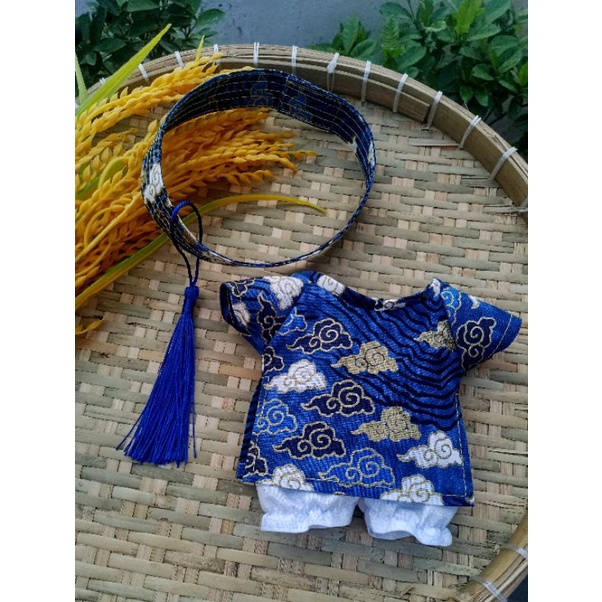 Outfit doll 20cm - Set áo dài cho doll