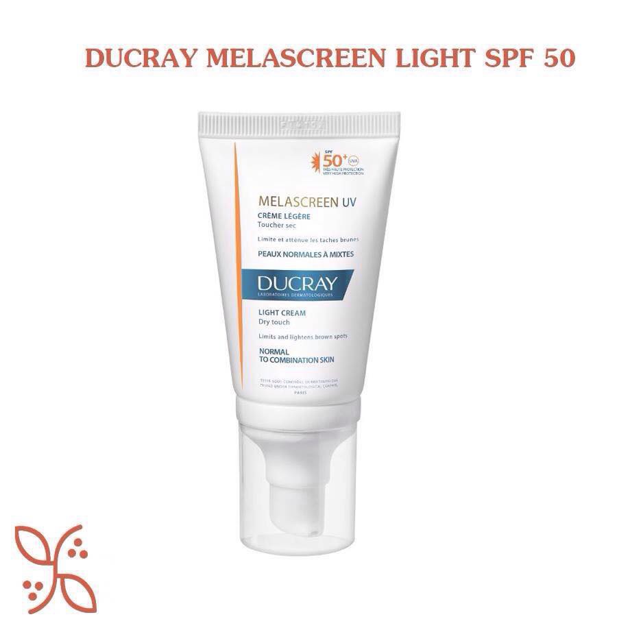 KEM CHỐNG NẮNG DUCRAY MELASCREEN PHOTO LIGHT CREAM SPF50 50ML CHÍNH HÃNG - 7724