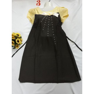 VÁY BẦU CÔNG SỞ VẢI THÔ CÔTONG ,LỤA SIZE NHỎ 40 -50 KÝ