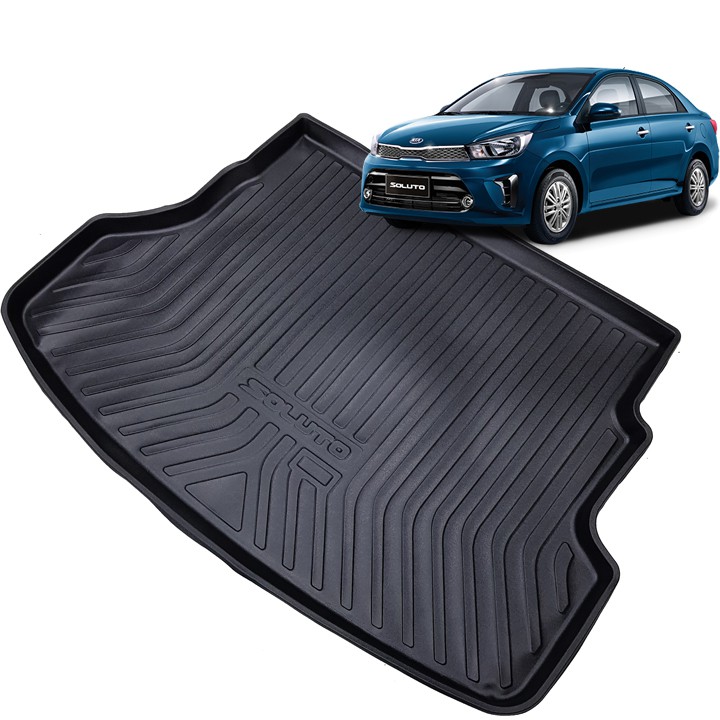 Lót cốp Kia Soluto 2019 -2023 chất liệu TPO