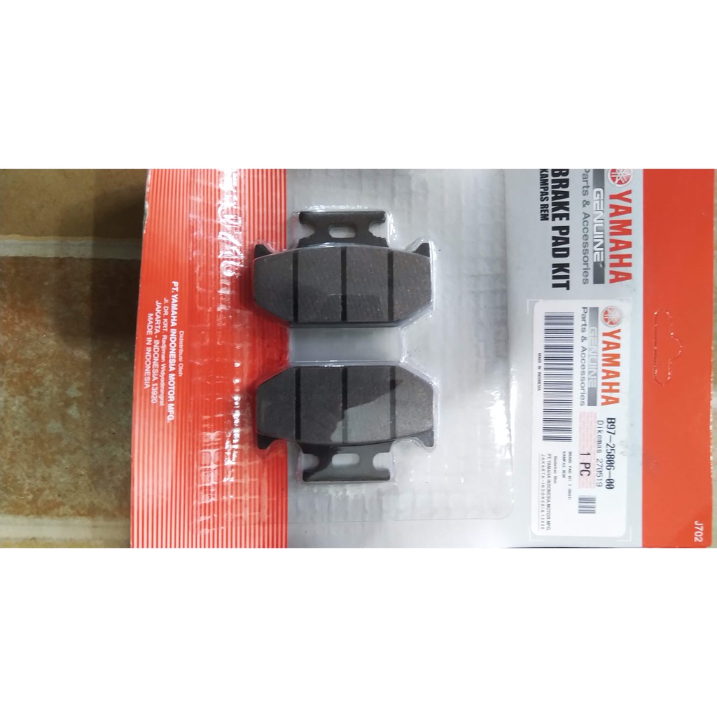 Bố thắng đĩa sau R15v3/ FZ155i / MT-15/ XSR155 chính hãng