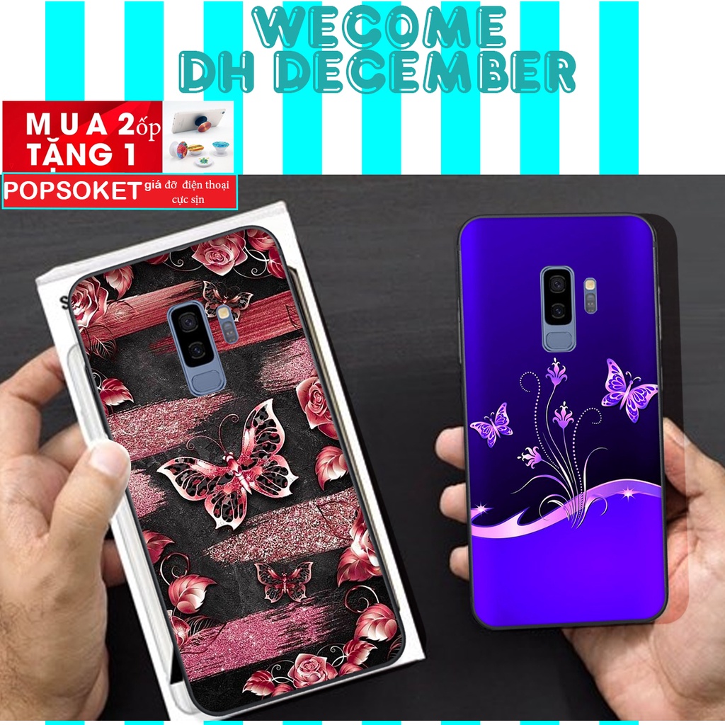 HOT SALE OFF ( 2 ỐP TẶNG 1 POP) Ốp lưng Samsung Galaxy S9 / S9 PLUS in hình hoa tinh tế , mới mẻ DH DECEMBER