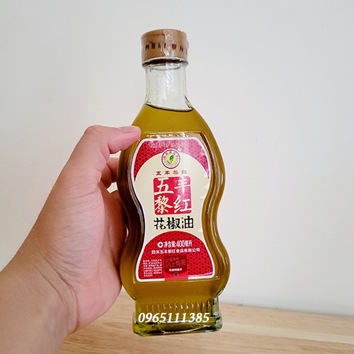 Dầu Hoa Tiêu Đỏ 400ml, nội địa Trung