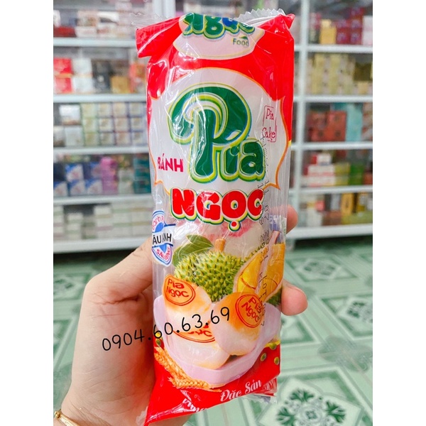 Bánh Pía Đậu Xanh Sầu Riêng Sóc Trăng 150g/5 cái