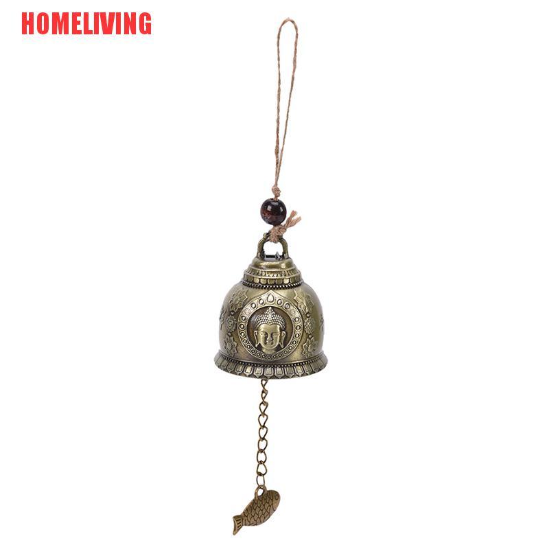[HOMELIVING] Chuông Gió Phật Giáo Họa Tiết Tượng Phật Nhỏ May Mắn
