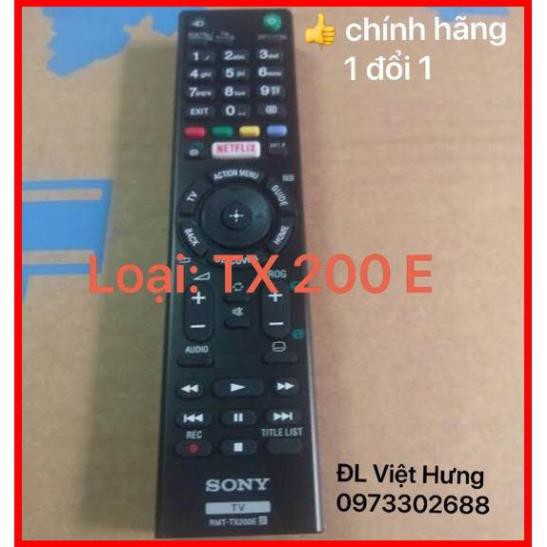 Điều khiển Ti Vi Sony 4K RMT- TX100D thay thế RMT- TX201p và TX100p và dùng tất cả tv Sony