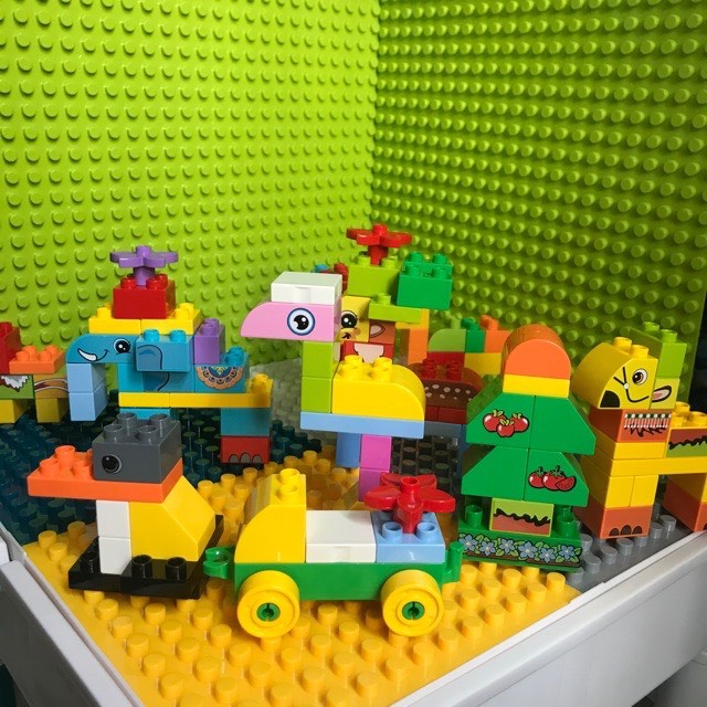 LEGO DUPLO 100 chi tiết - Bộ đồ chơi lắp ghép mô hình cho bé phát triển toàn diện  ‍‍