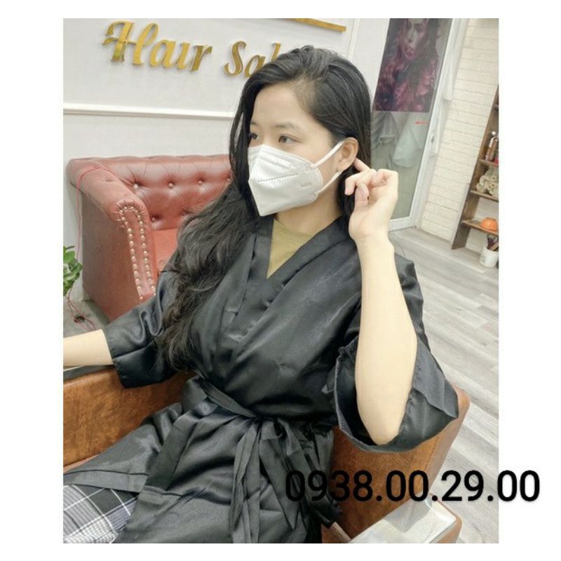 Áo Choàng Cắt Tóc Kimono, Áo Choàng Chống Thấm, Áo Khách Sạn, Áo Choàng Spa