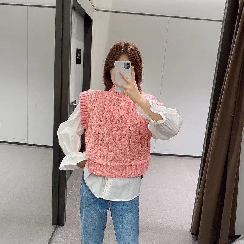 Áo gile len Z*ra mẫu mới 2021