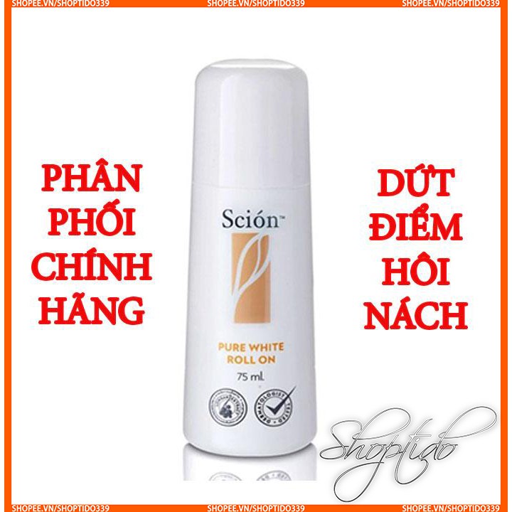 Lăn Khử Mùi Scion Pure White 75ml Roll On Nuskin Mỹ